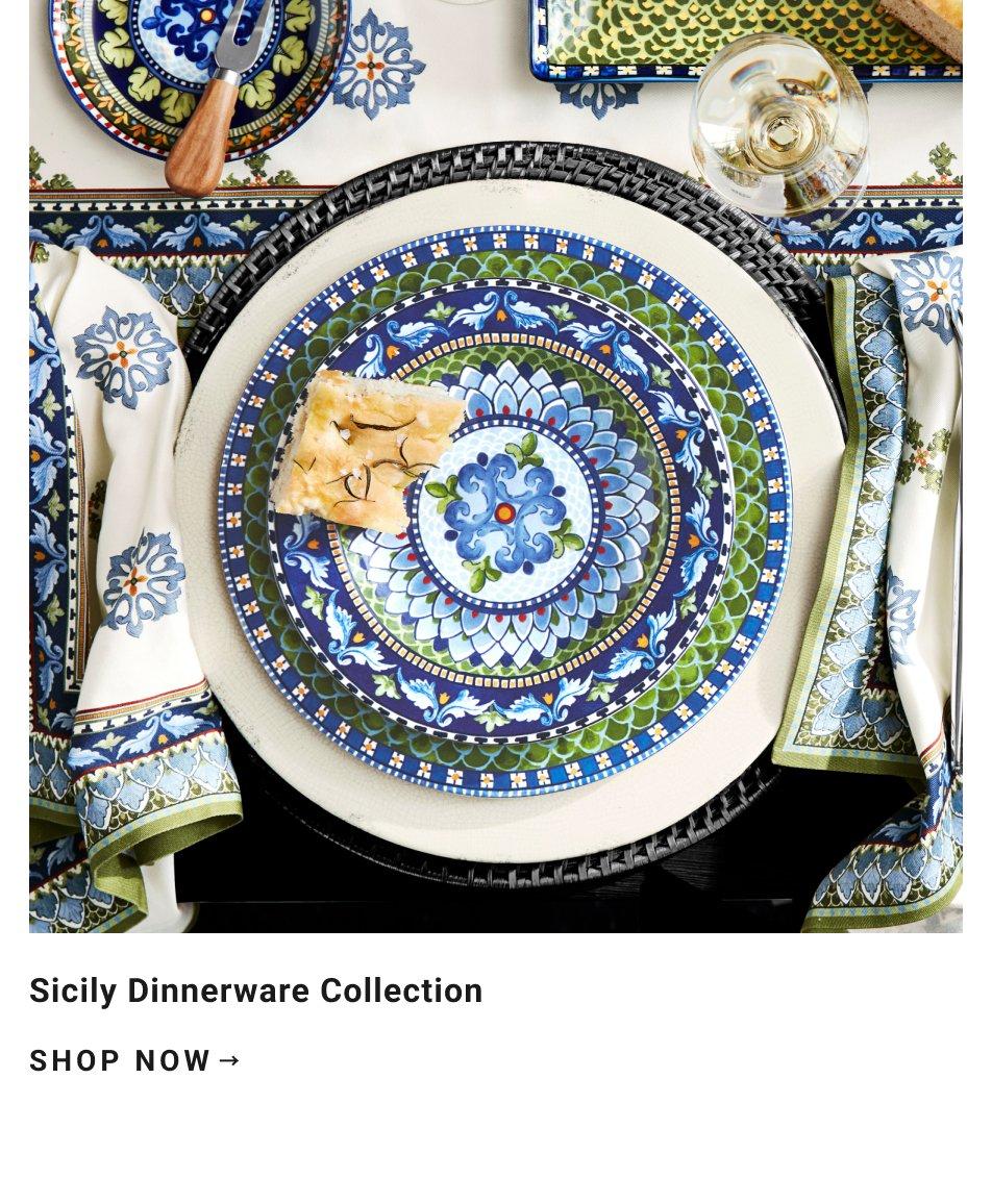 Sicily Ceramic Dinnerware Collection